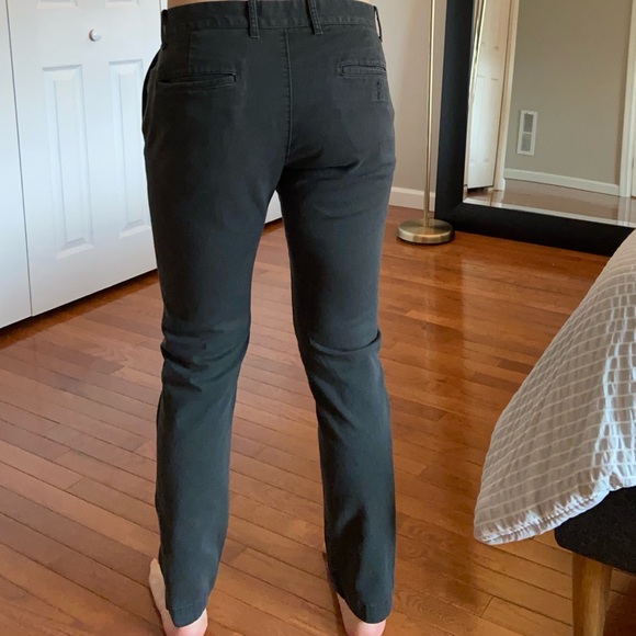 J. Crew Black Khaki Chino Pants (30W x 32L) - Picture 3 of 6